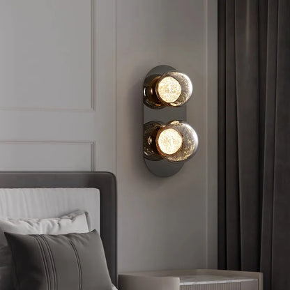 Decorbites™ Glas-Kugelleuchten Wandlampen Runde Wanddekoration Beleuchtung für luxuriöse Räume & Gänge