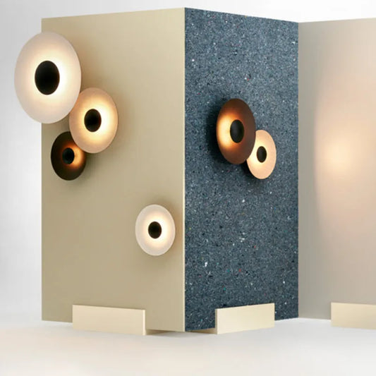 Decorbites™ Ingwer-Runde Wandlampe: Nordisches Design-Loft-Lampe für Schlafzimmer, Büro, Gang