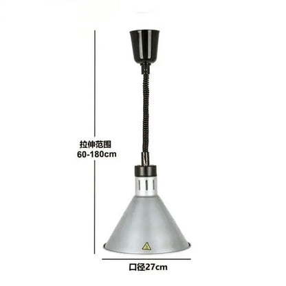 DecorBites™ Electric Telescopic Heat Lamp for Food Preservation in Restaurants