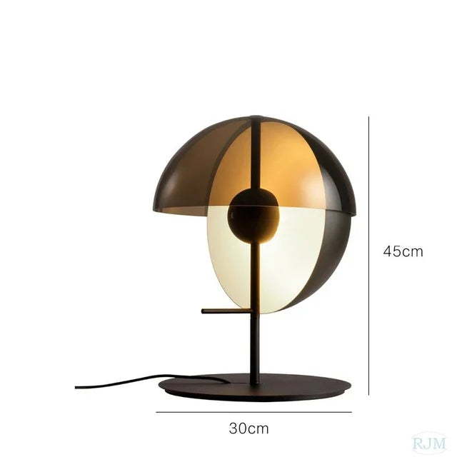 Decorbites™ Glas-Hemisphären-LED-Stehlampen für Schlafzimmer und Wohnzimmer, hochwertige Dekorationsbeleuchtung