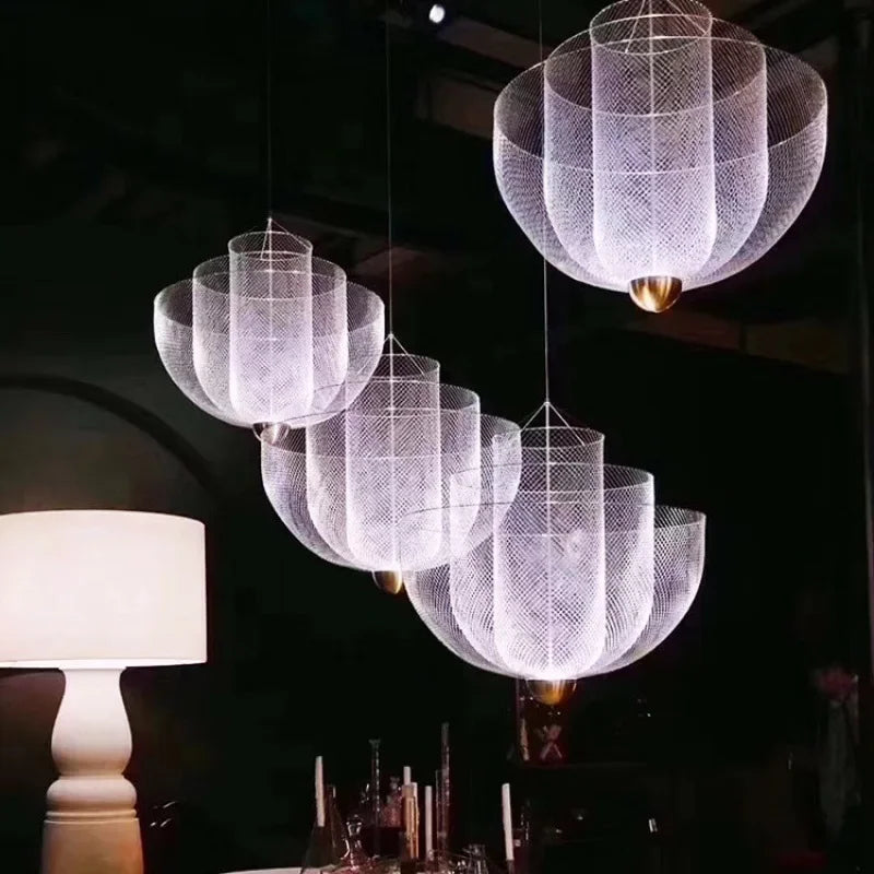Decorbites™ Geometrische Eisenleuchter | Nordischer Loft-Pendant-Lichtarmatur