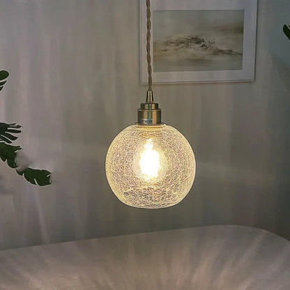 DecorBites™ Glass Globe LED Pendant Light - Adjustable Modern Nordic Hanging Fixture