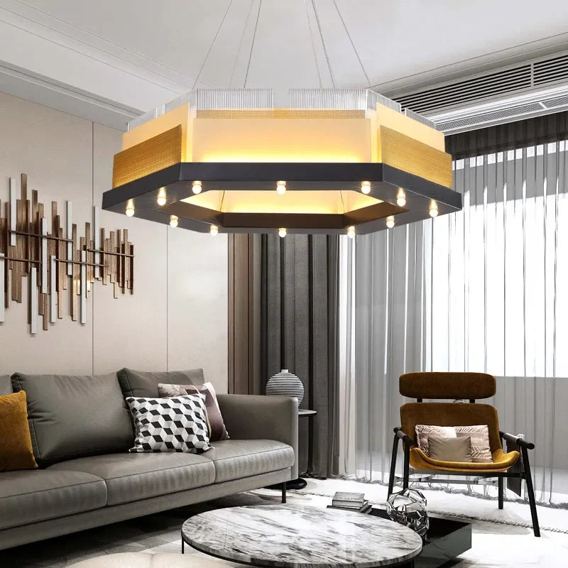 Decorbites™ LED-Kronleuchter: Postmoderne Kunstlampe für Designer-Wohnzimmer, Bar, Restaurant.