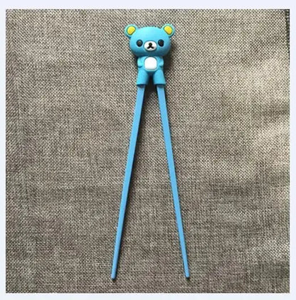 Decorbites™ Kinder-Lern-Chopsticks-Set Bär Panda Katze: Spaßiges Trainingsgeschenk für Kinder
