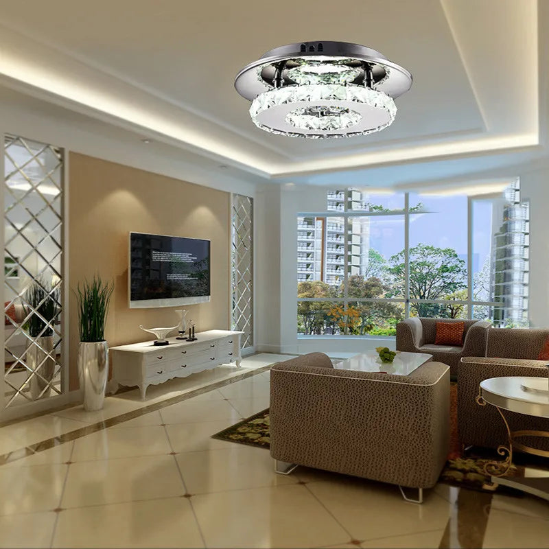 Decorbites™ Crystal-LED-Deckenleuchten: Moderne Luxus-Innenbeleuchtung für Wohnzimmer & Gänge