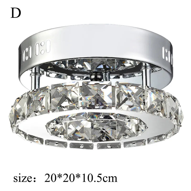 Decorbites™ Crystal-LED-Deckenleuchten: Moderne Luxus-Innenbeleuchtung für Wohnzimmer & Gänge