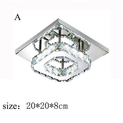 Decorbites™ Crystal-LED-Deckenleuchten: Moderne Luxus-Innenbeleuchtung für Wohnzimmer & Gänge