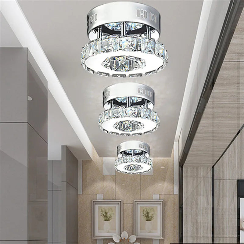 Decorbites™ Crystal-LED-Deckenleuchten: Moderne Luxus-Innenbeleuchtung für Wohnzimmer & Gänge