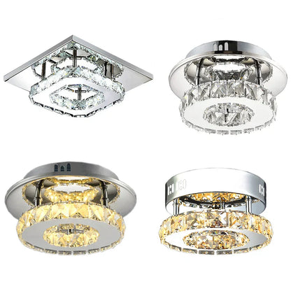 Decorbites™ Crystal-LED-Deckenleuchten: Moderne Luxus-Innenbeleuchtung für Wohnzimmer & Gänge