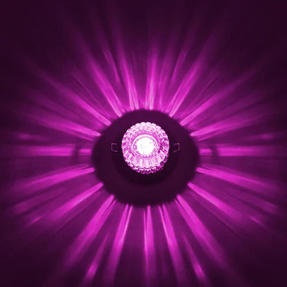 DecorBites™ Crystal LED Flush Mount Ceiling Light for Modern Living Spaces