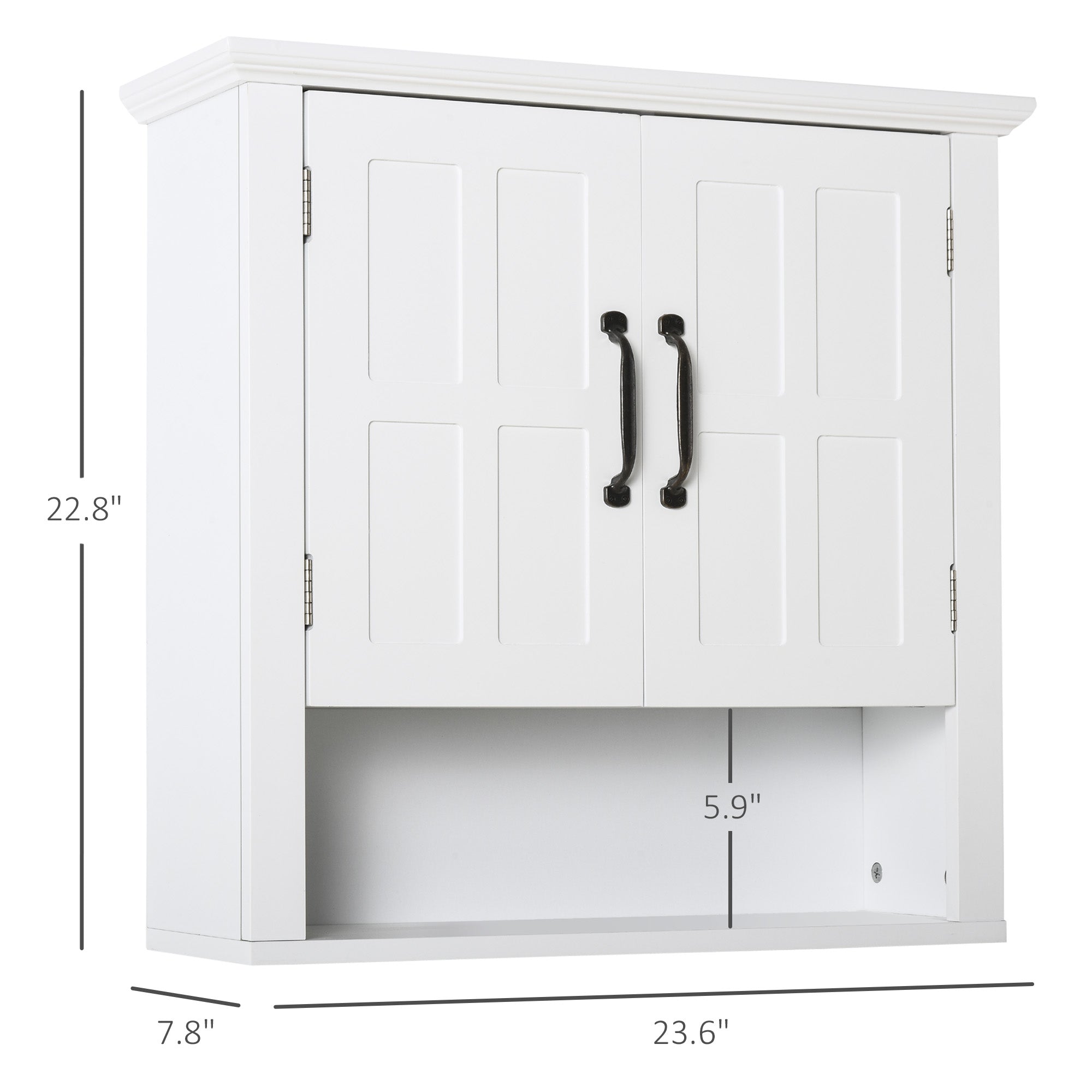 White Farmhouse Medicine Cabinet