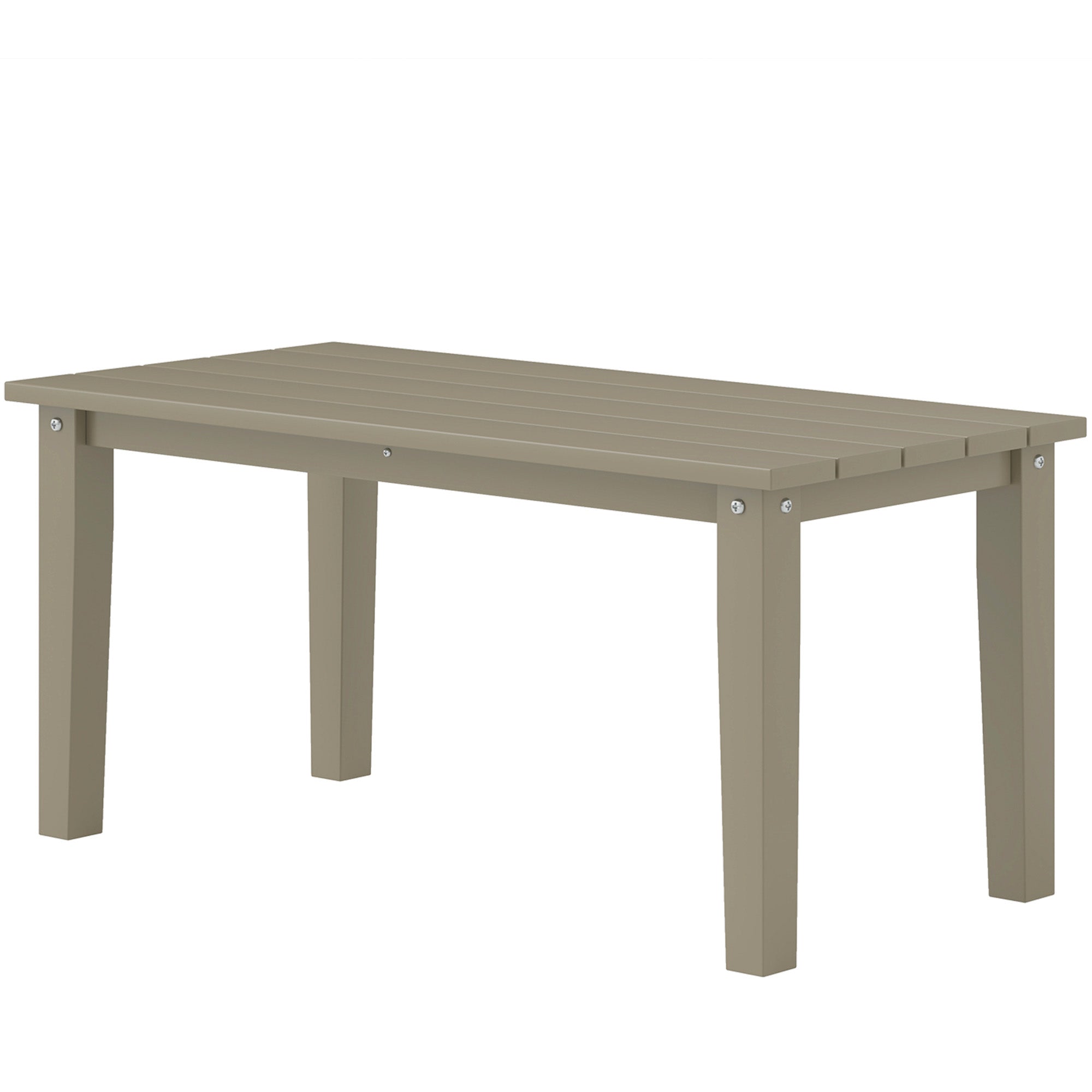 Gray Outdoor Coffee Table