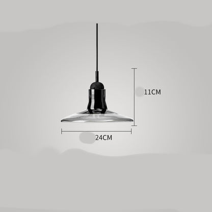 Esszimmer-Kronleuchter Kunstbeleuchtung Glas Ein-Kopf-Kleiner Kronleuchter LED-Lampen