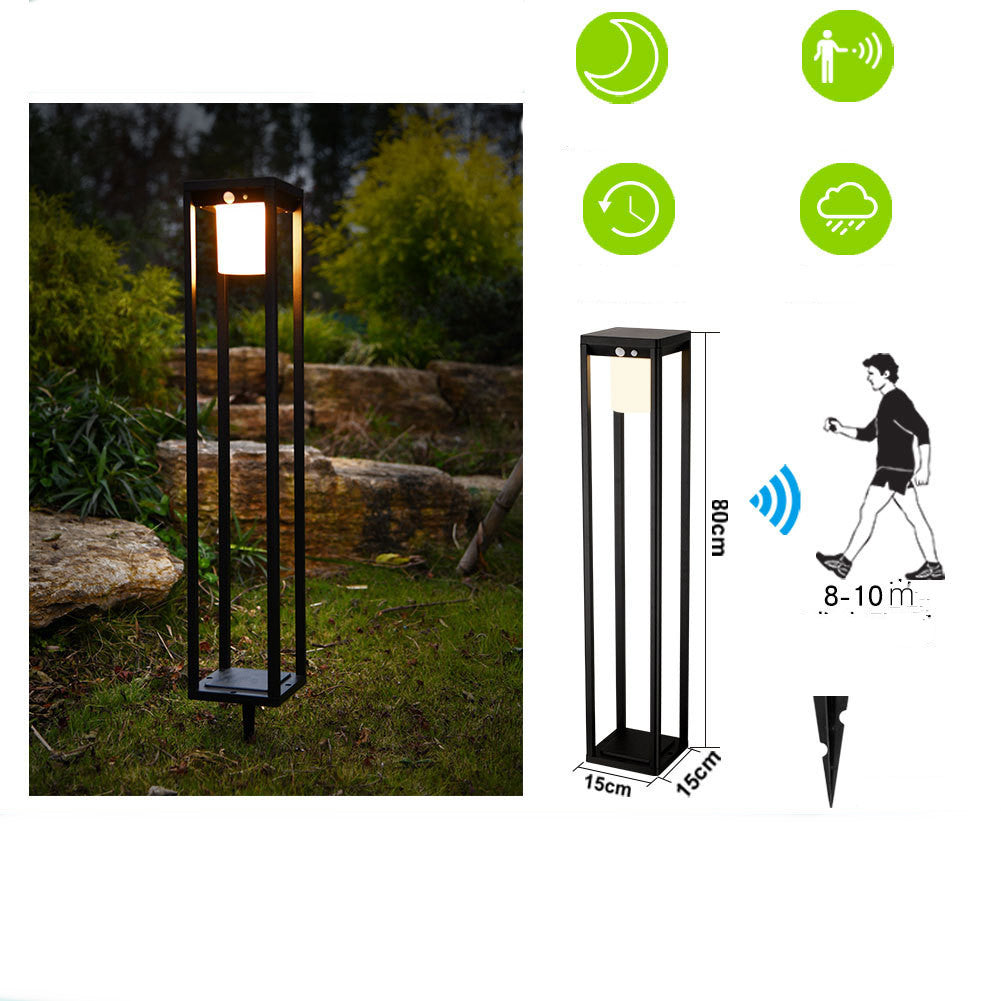 Terrassen-Villa-Beleuchtung Wasserdichte Außen-Garten-Bodenlampe