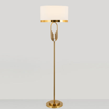 Luxuriöser postmodern-metallischer Stil kreativer Wohnzimmer-Teetisch-Studien-Bodenleuchte