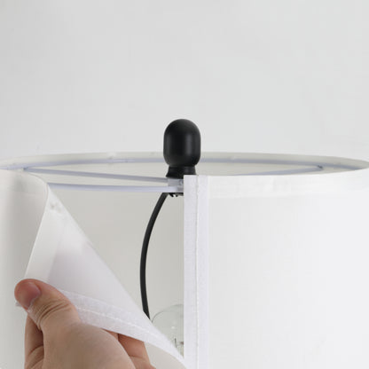 3-teiliges Tischbodenleuchten-Set mit Mast