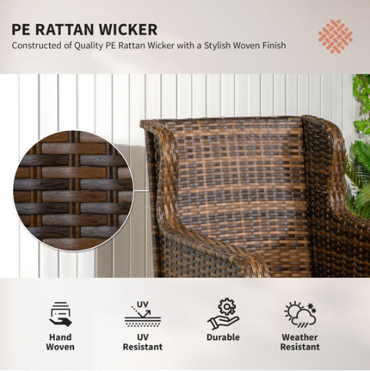 Pieces Patio-Möbel-Set
