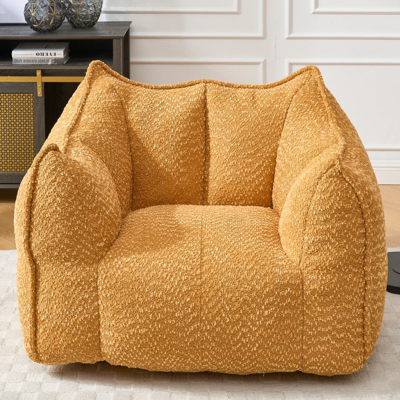 Boucle Bean Bag Chair