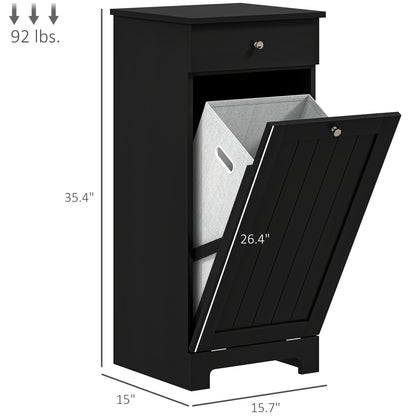 Wäschekorb-Schrank