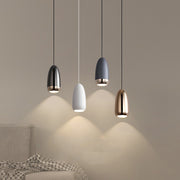 Netzberühmte Kleine Kronleuchter LED Kreativer Kugellampenkopf Nachttisch-Hänge-Drahtlampe