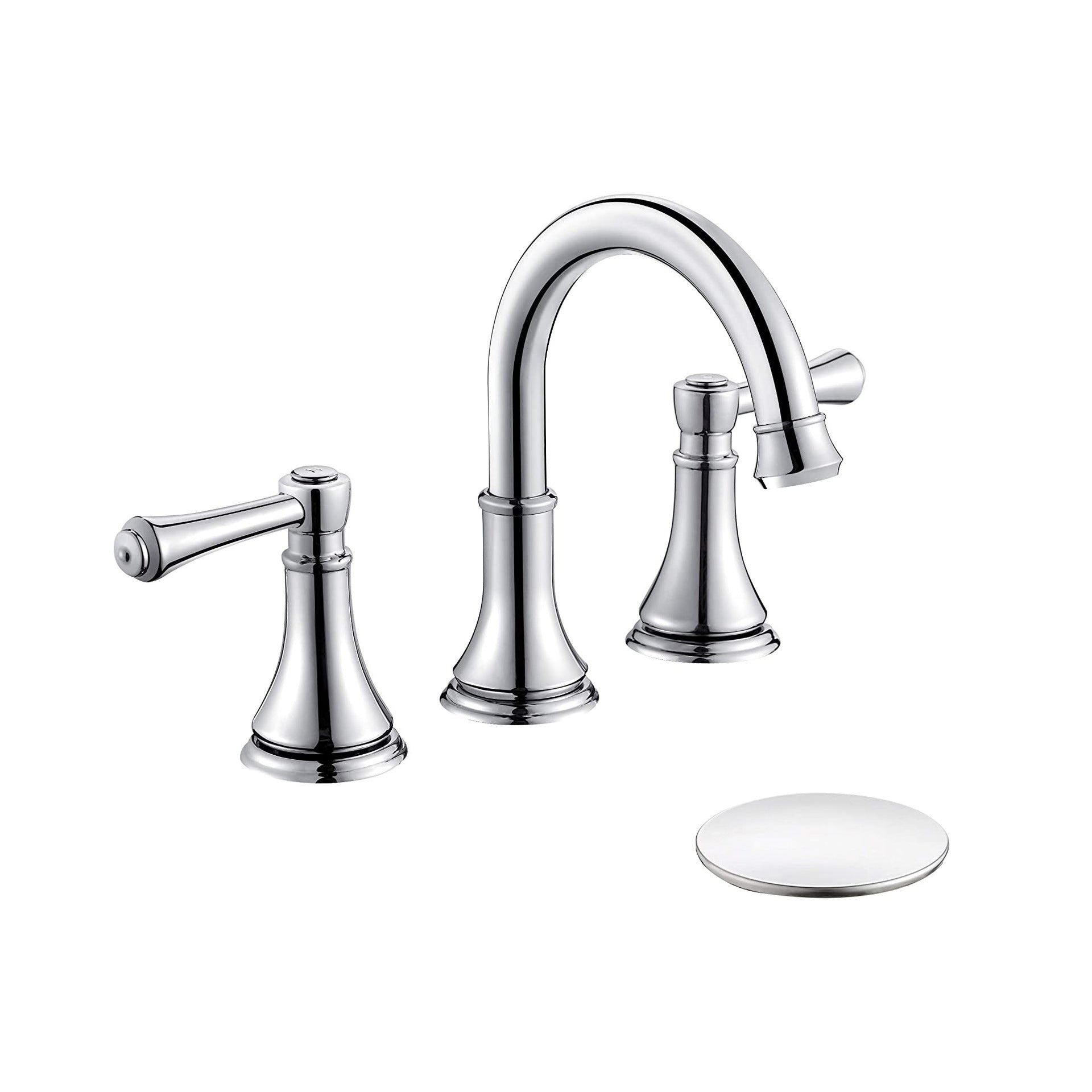 Chrome Modern Faucet Set