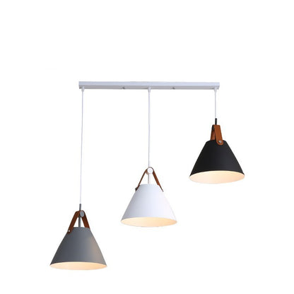 Nordische Esszimmer-Leuchter Kreative Kunst Einfache Persönlichkeit Makronen-Schlafzimmer-Barlampe
