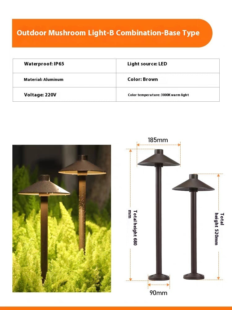 Rasenterrassenlampe Außen Bodensteckdose Boden Gartenlampe