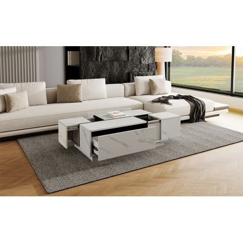 White Walnut Coffee Table