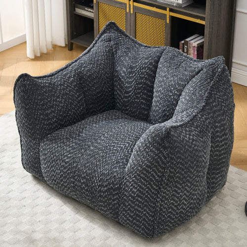 Boucle Bean Bag Chair
