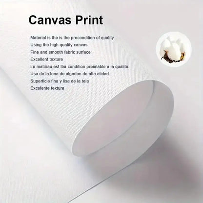A roll of high-quality white canvas with smooth texture for decorbites abstract beige japanese flower canvas wall art