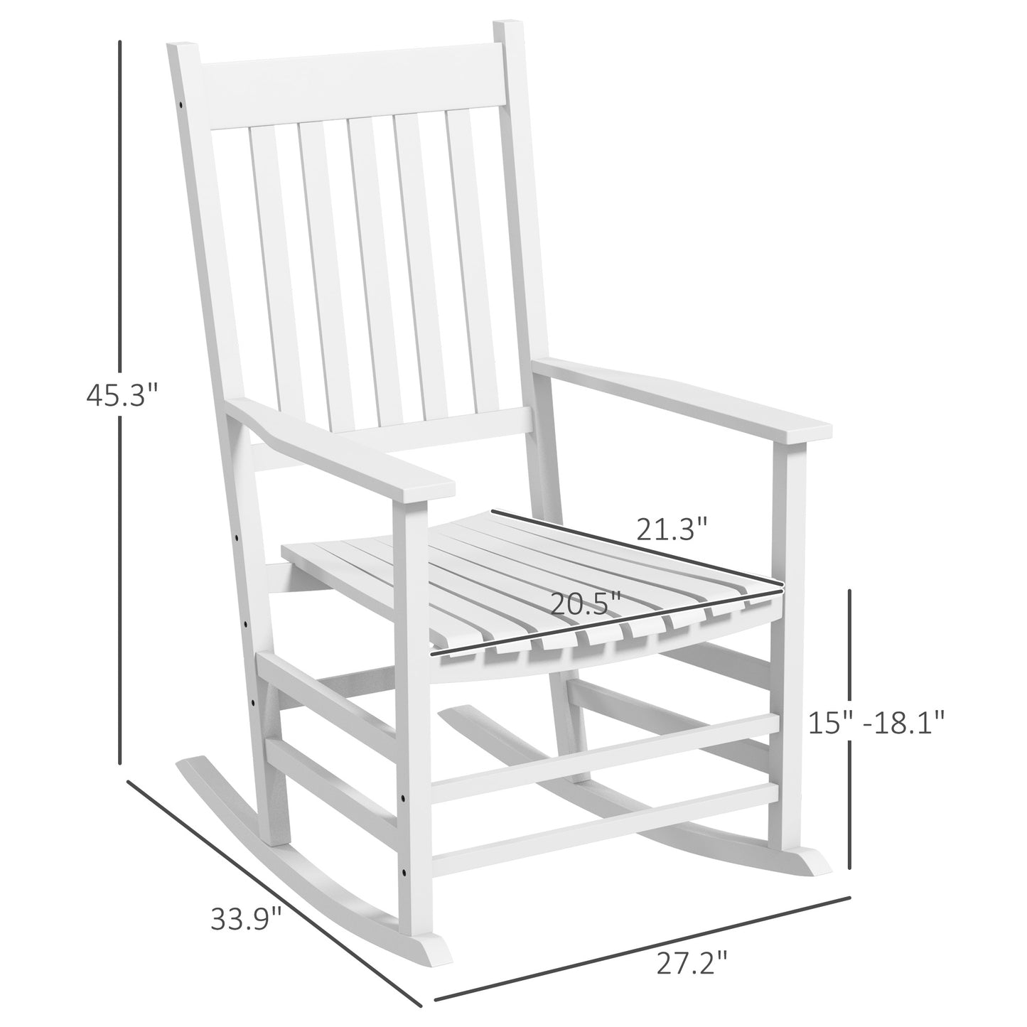 Schaukelstuhl-Set