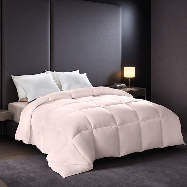 Überdimensionierte Flauschige Dicke Daunendecke - Rosa Erhöhte Wärme Mit Hautfreundlichem Komfort. Perfekt Für Gemütliche Schlafzimmer & Luxushotels. Maschinenwaschbar. Ideales Weihnachtsgeschenk.
