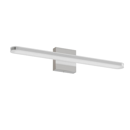 Moderne Badezimmerleuchten Dimmbare LED-Spiegelleuchten Chromlampen für Badezimmerspiegel 24-Zoll-Wandleuchten Innen 12W Leuchtenleiste für Badezimmer Waschraum Schlafzimmer 6000K Wandlicht für Badezimmer