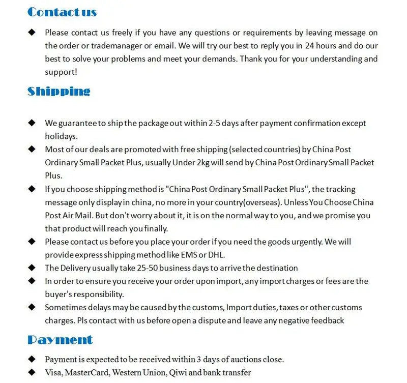 Decorbites™ anime poster wall art featuring genshin impact characters with detailed customer service and shipping policy text