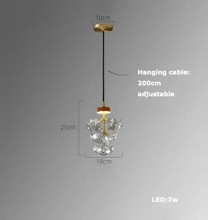 Art deco brass crystal led ceiling chandelier with a gold-toned frame and adjustable black cable for dining room decorbites crystal led