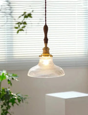 Art deco brass glass retro chandelier with warm textured glass shade and brass hardware for dining room decorbites brass glass