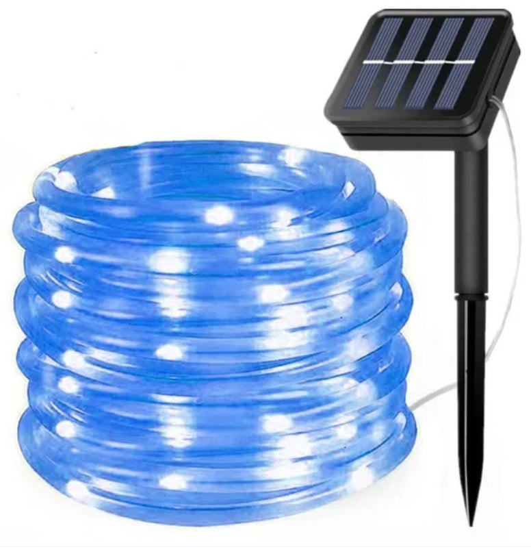 Weihnachts-LED-Leder-Draht-Lichtschlaufe Niedrigspannung 24V Lichtschlaufe Solar-Lichtschlaufe Heimdekoration