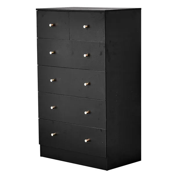 Black Matte Drawer Cabinet
