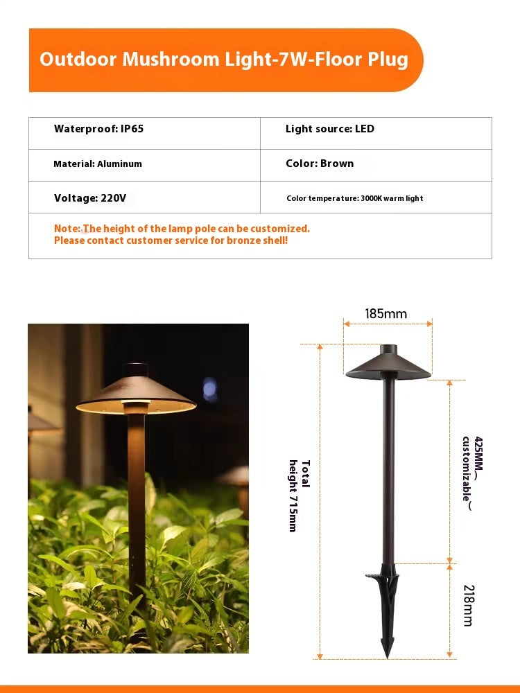 Rasenterrassenlampe Außen Bodensteckdose Boden Gartenlampe
