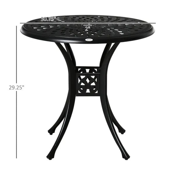 Metal Bistro Side Table