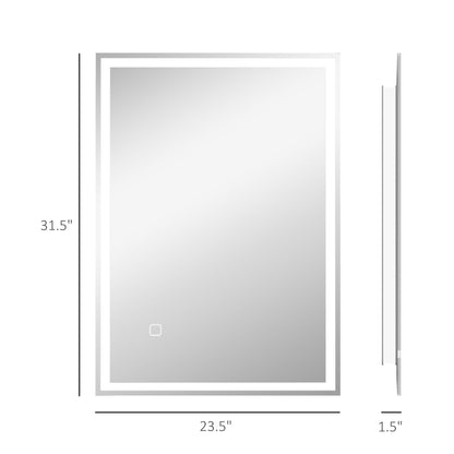 Kleankin 32" x 24" LED-Badspiegel
