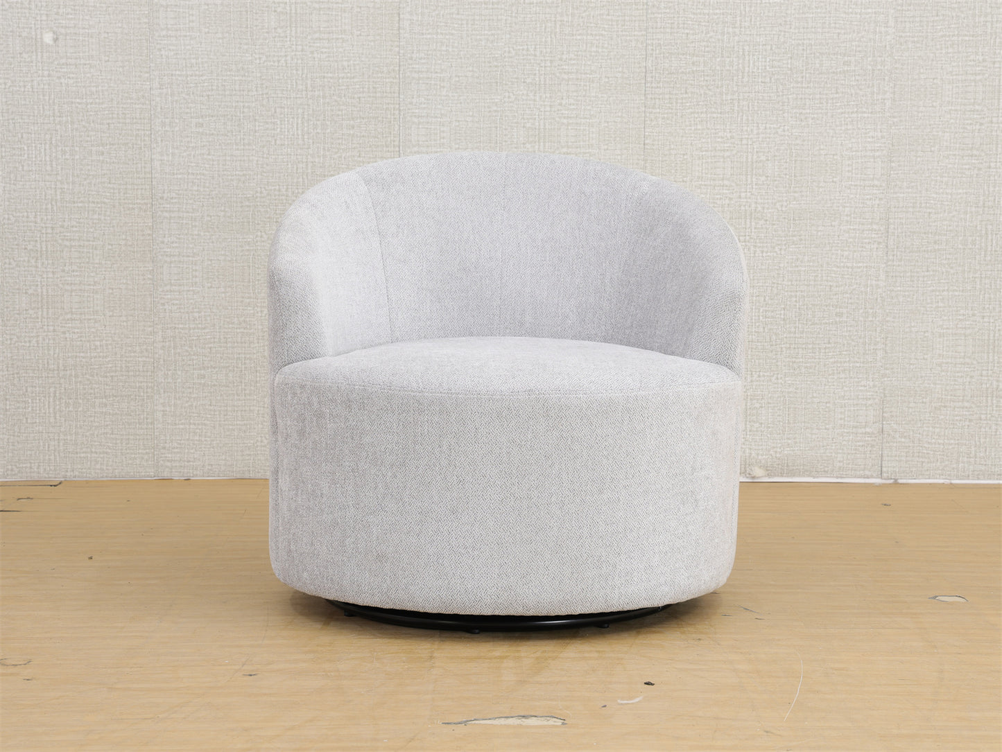 Sofa Stool Set With Storage Function, Grey-White Breathable Sackcloth