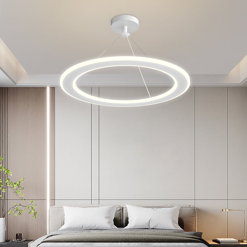 Einfache moderne runde Schlafzimmer-Arbeitszimmer-Kronleuchter