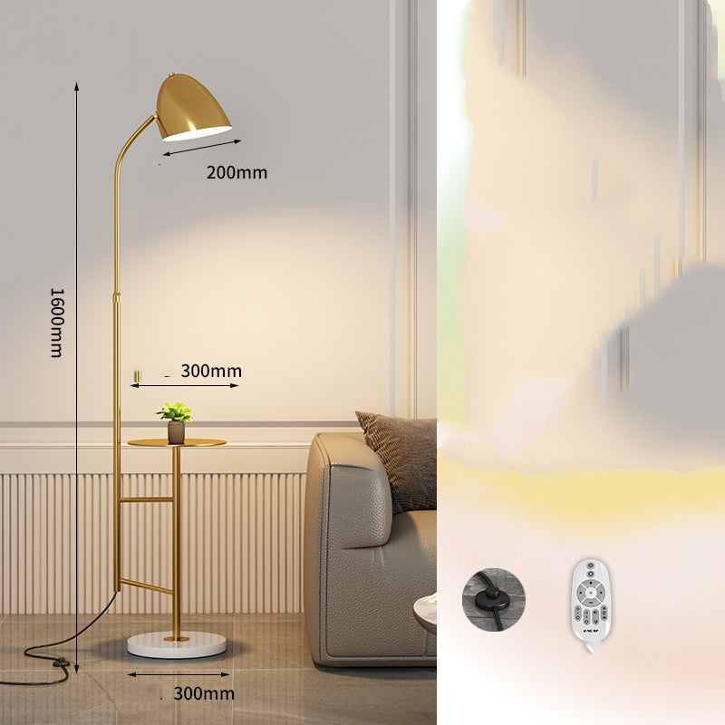 Nordische Stehlampe mit InsUSB kabelloser Ladeleuchte Luxus