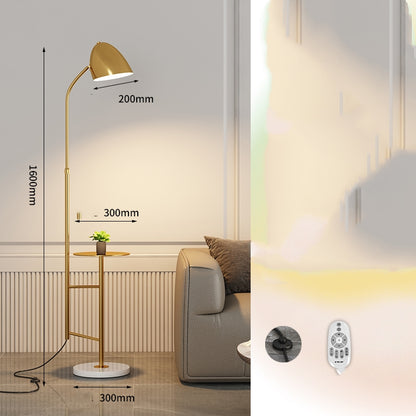 Nordische Stehlampe mit InsUSB kabelloser Ladeleuchte Luxus