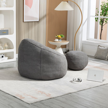 Bean Bag Sofa Chair High Pressure Foam  With Padded Foam Padding