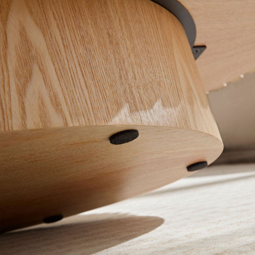 Natural Ash Drum Coffee Table