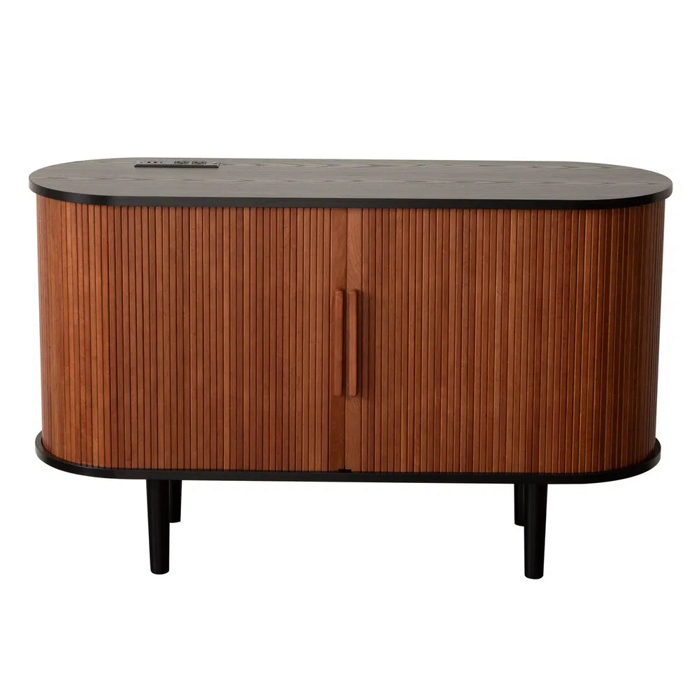 Modern Fluted Sideboard Cabinet