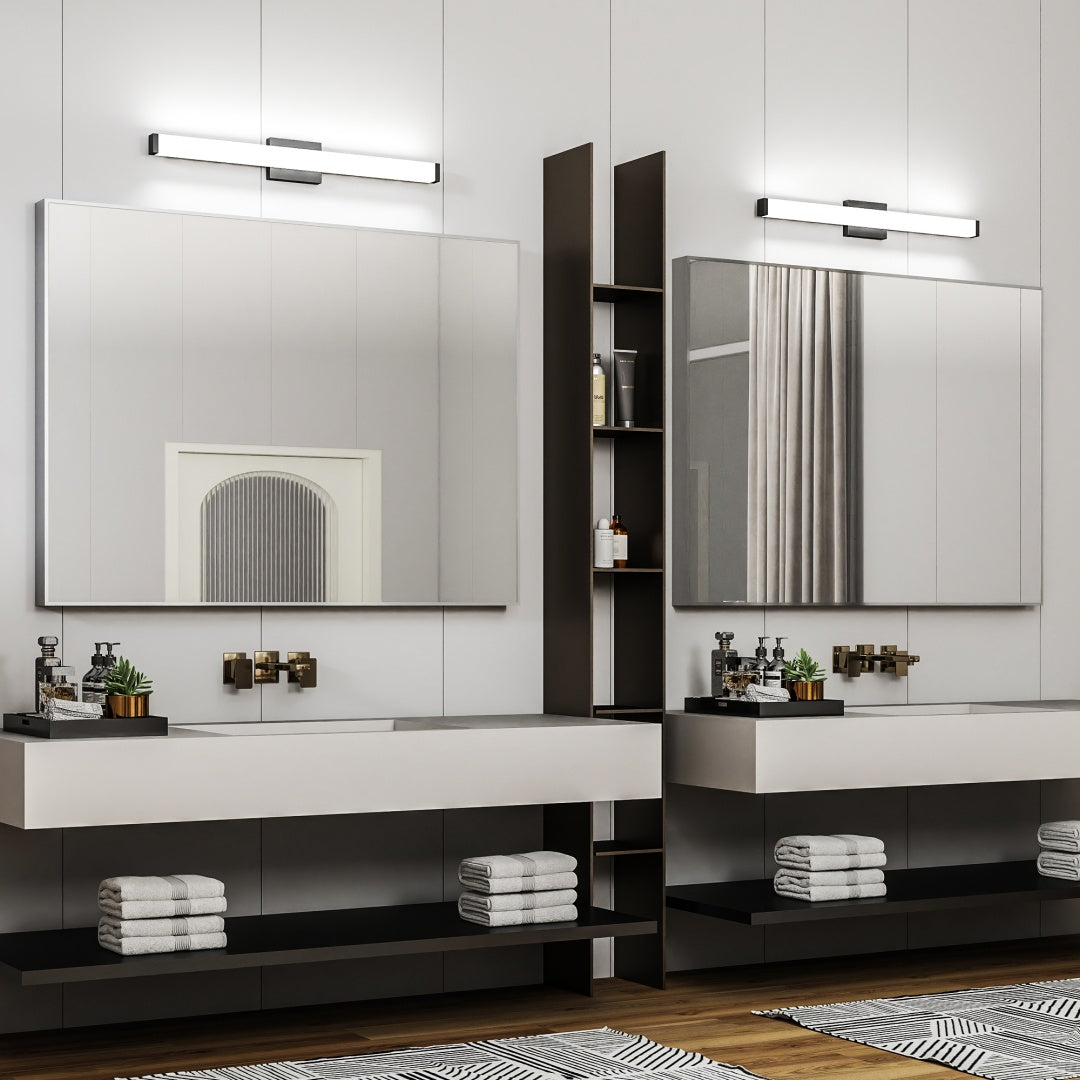 Black Modern Vanity Light