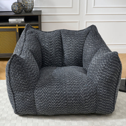Boucle Bean Bag Chair